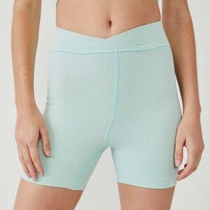 Free People Movement Ribbed Shorts